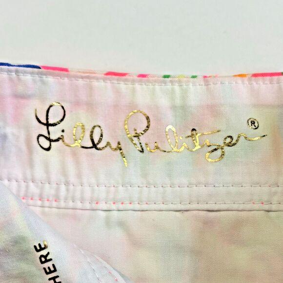 Lilly Pulitzer The Kerrie Shorts Women's Size 8 NEW Coral Reef Island Seacret - Picture 4 of 7